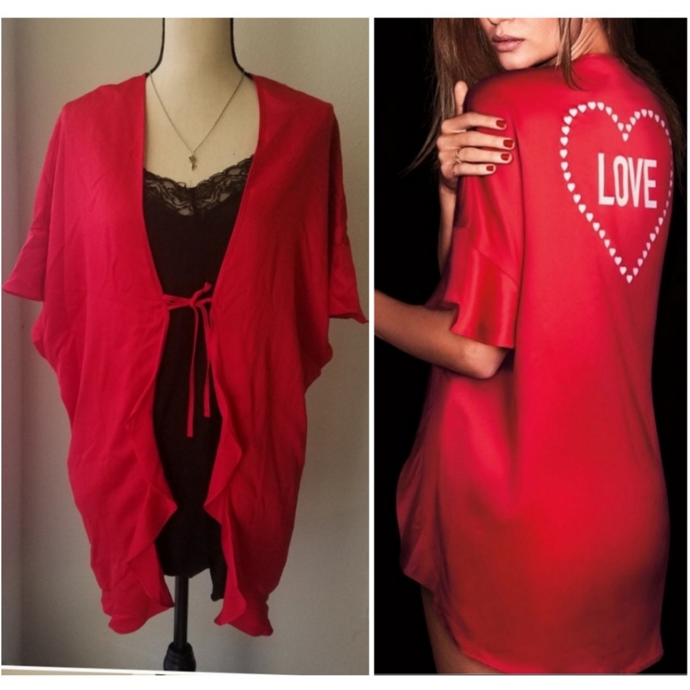 🧡2/$20 Victoria's Secret kimono, OS